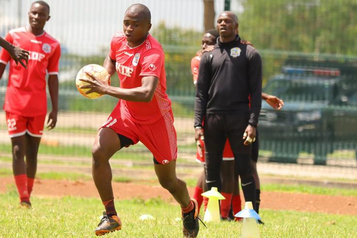 Ulinzi Stars midfielder Ibrahim Shambi.