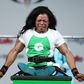 Nigeria's Patience Igbiti receives a Paralympic Award as Shaibu rejoices