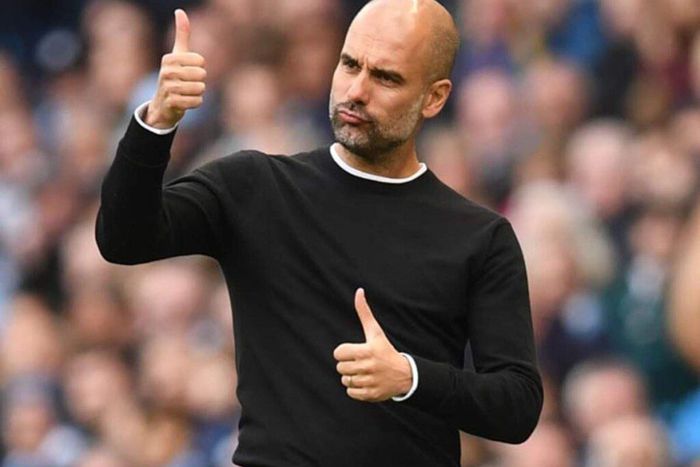 Manchester City boss Pep Guardiola