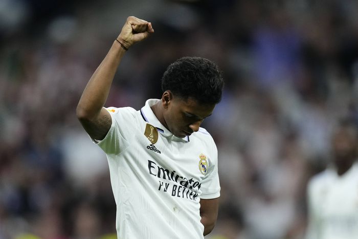 Rodrygo scores Real Madrid's winning goal