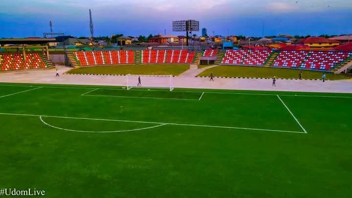 The new Uyo Township Stadium