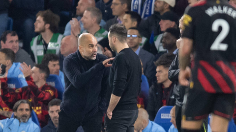 Man City and Brighton share spoils after cracking encounter