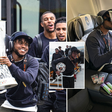 Ademola Lookman: Super Eagles star glues to EUROPA League trophy as he returns to Atalanta