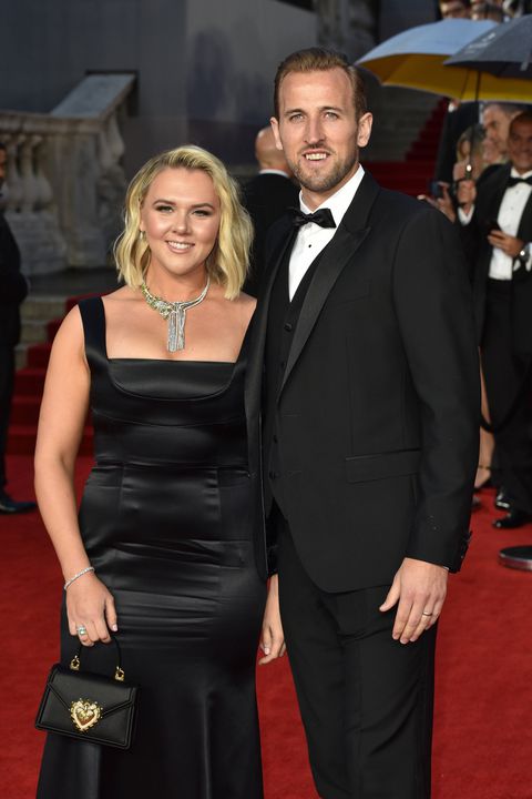 No Time To Die World Premiere - London Harry Kane and Katie Goodland arriving at the No Time To Die World Premiere, the Royal Albert Hall, London. Credit: Doug Peters/EMPICS
