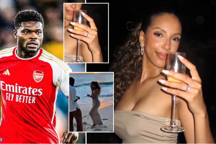 Partey: Arsenal star engages girlfriend Janine Mackson 3 months after welcoming first child