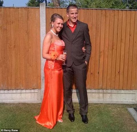 Harry Kane and Kathie Goodland attending prom together || Image credit: Daily Mail