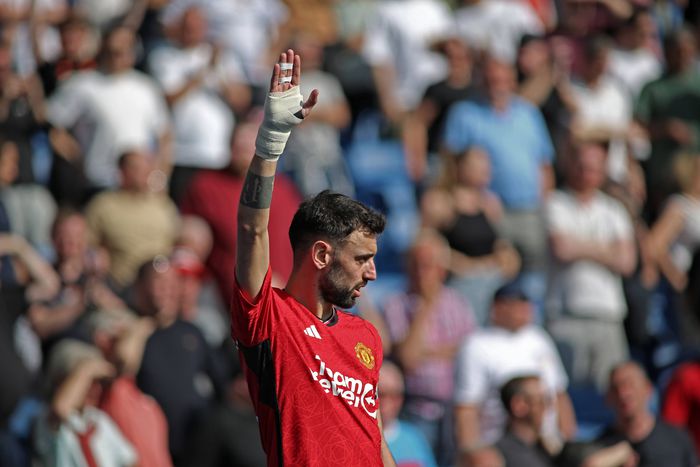 Manchester United captain Bruno Fernandes || Image credit: Imago