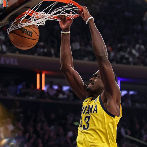 Pacers beat Knicks to take a 2-0 lead in the Eastern Conference Finals of the NBA Playoffs.