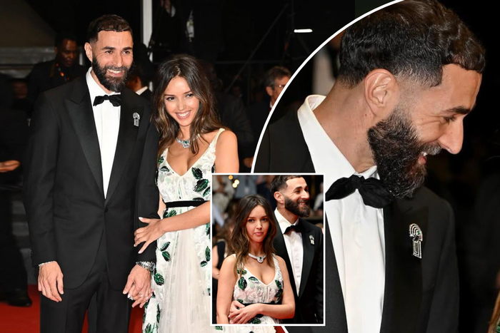 Karim Benzema and Lyna Khoudri appear to confirm dating rumours after making public appearance together at Cannes festival