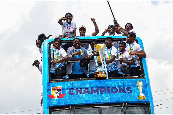 Latest Nigerian champions Remo Stars.