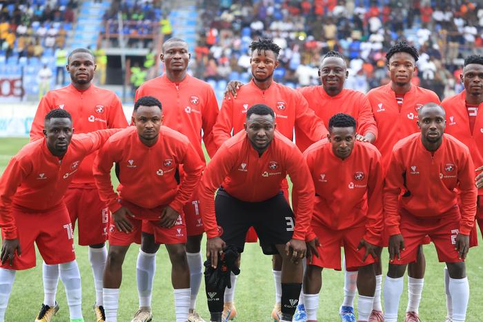 Rangers starting line up against Ikorodu City. Image: Modo Victor