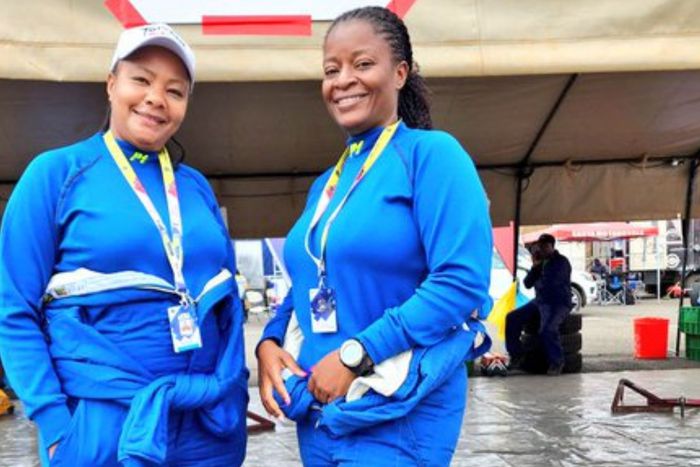 Pauline Sheghu and Linet Ouko