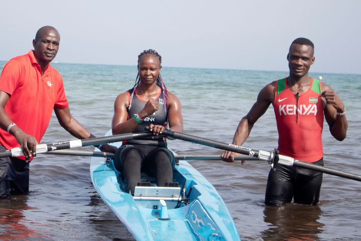 Team Kenya ready to raise the country's flag high in sprint beach rowing