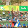 Titus Lual double-double sinks Kampala Rockets
