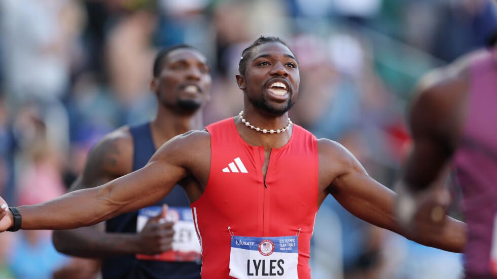 Noah Lyles Sends Defiant Message To Kishane Thompson After Impressive ...