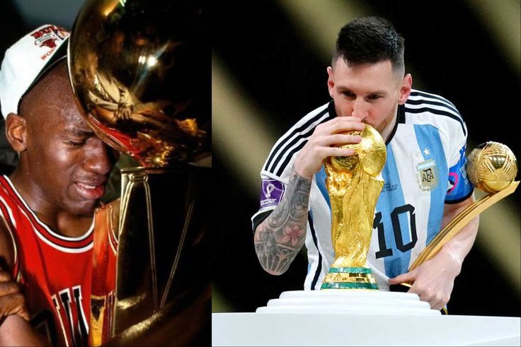 According to Lionel Messi, Michael Jordan is the greatest of all time ahead of LeBron James.