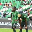 Moses Simon and Victor Osimhen || Image credit; Imago