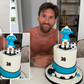 'Grumpy Old Man!' - Lionel Messi's wife Antonela celebrates him on 38th birthday with Smurf-themed cake