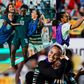 See how Super Falcons star Christy Ucheibe celebrated with Benfica teammates after Nigeria's draw with Portugal.