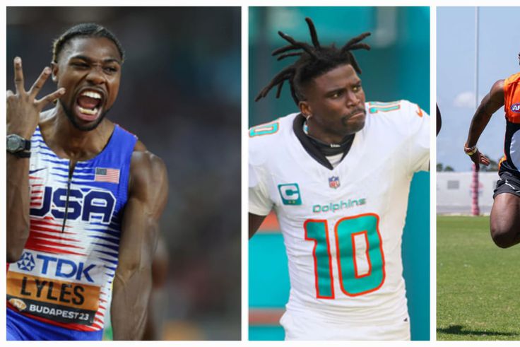 Noah Lyles vs Tyreek Hill