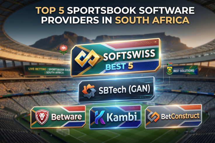 Best 5 Sportsbook Software Providers in South Africa