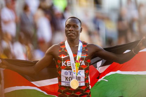 Emmanuel Korir makes history as Kenya bags another gold, silver in Oregon