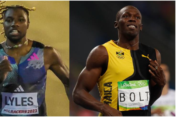 Noah Lyles and Usain Bolt |Pulsesports.ng