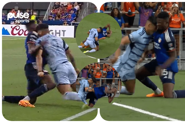 MLS trouble as Sporting Kansas star headbutt player