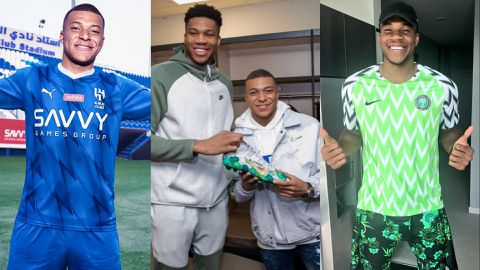 Mbappe and Giannis: Nigerian Freak Antetokounmpo and Cameroon-born star trade words on Al Hilal move