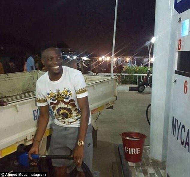 500 kilometers north of his hometown of Jos, in Kano, Ahmed Musa the Nigerian captain owns a petrol station.