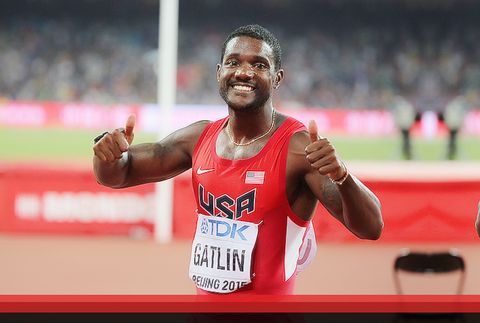 Justin Gatlin reveals when he hilariously had to take home thousands of dollars in a paper bag after winning athletics meets