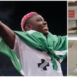 Nigeria and Super Falcons stars Asisat Oshoala (left) and Michelle Alozie (right).