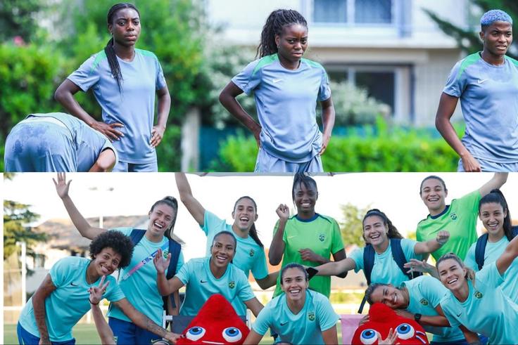 Check out Randy Waldrum's possible lineup when the Super Falcons of Nigeria take on Brazil in their first game of the 2024 Olympics.