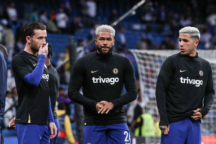 Reece James and Enzo Fernandez