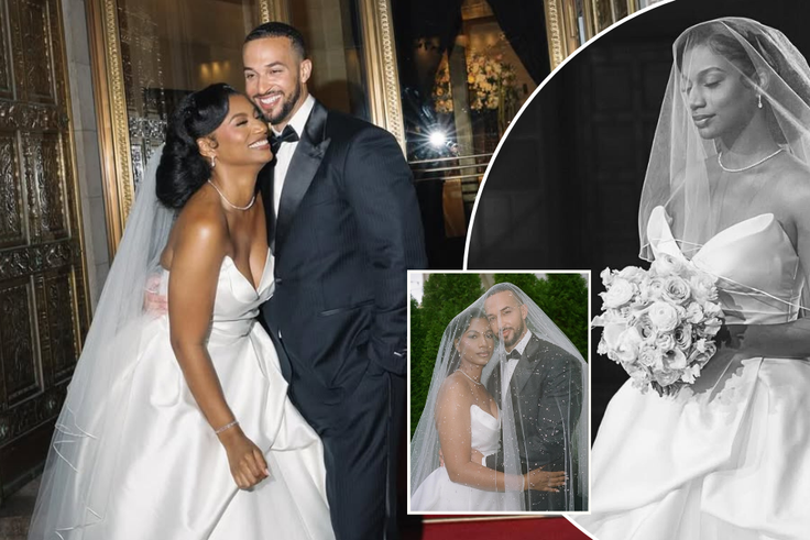 Taylor Rooks is MARRIED! Beautiful sports journalist breaks internet with surprise wedding and her mystery husband