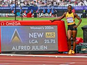 American Sprint Legend Speculates Who Could Stop Julien Alfred Following Record-Threatening 200m Show in London