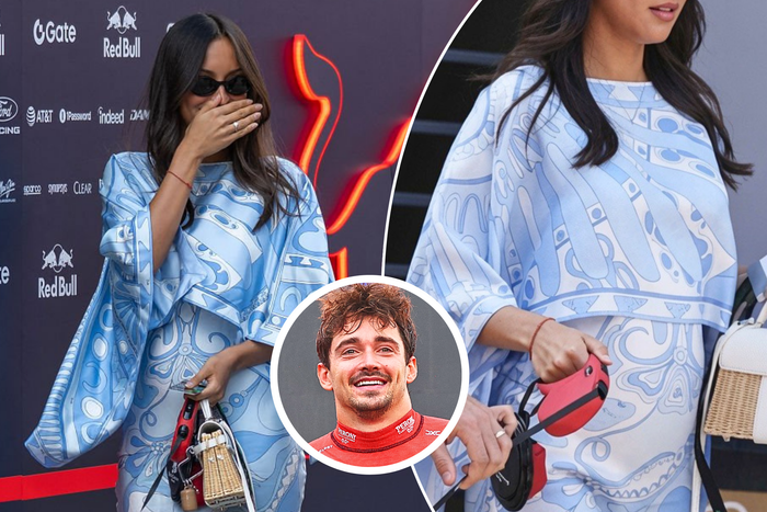 'Baby Leclerc on the way!' - Fans go wild as Alexandra Leclerc debuts seemingly visible baby bump at Hungarian GP