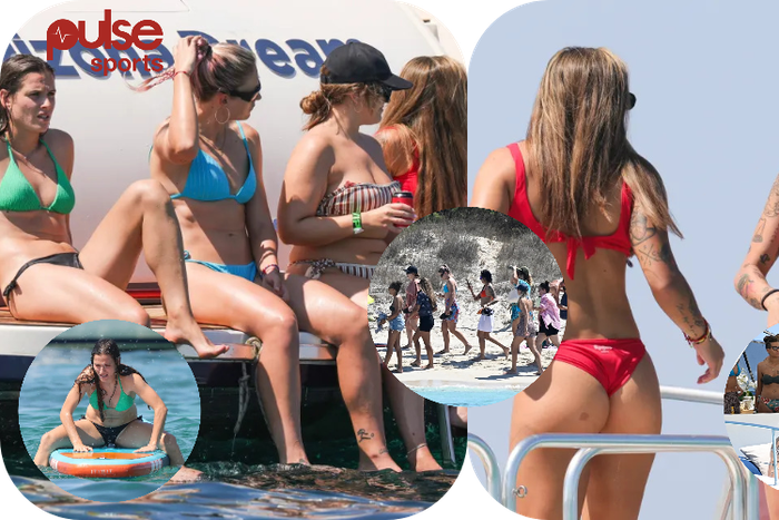 Spain, World Cup winners enjoying in Ibiza || Credit: The Sun || Created by Stephen