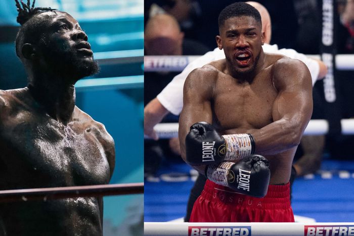 Deontay Wilder recently spoke with ES News and acknowledged that he is now negotiating for the Anthony Joshua fight, which he hopes will be the first of two bouts. (Credit - Imago/Instagram/Deontay Wilder)