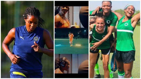 Patricia George: Beautiful ex-Super Falcons star to drop rap freestyle after retirement