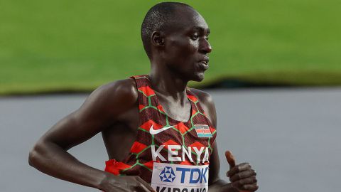 Abel Kipsang recounts how he narrowly missed out on a podium finish in Budapest
