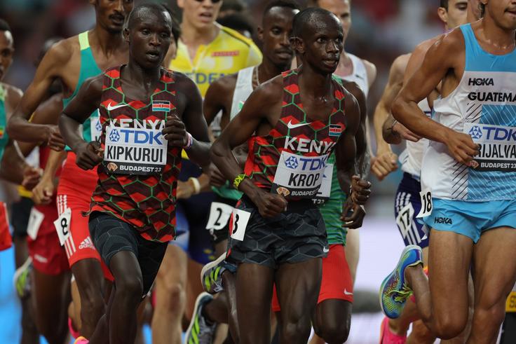 Kenyan duo falter as two others qualify for the men's 5000m final