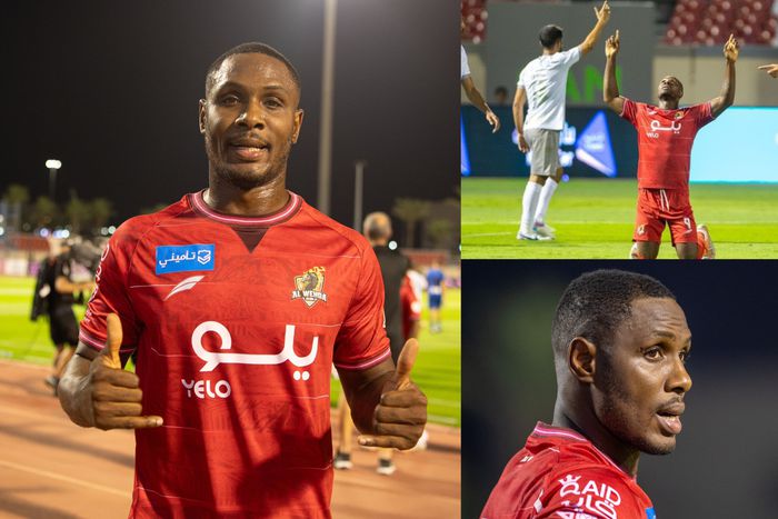 In just six minutes, Ighalo found the net as he received the ball from Fajr and dribbled a defender to convert. (Instagram/Al Wehda)