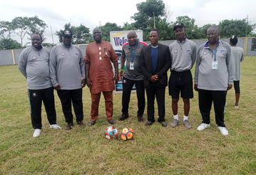 NFF Board Member applauds JCI Coaching Clinic