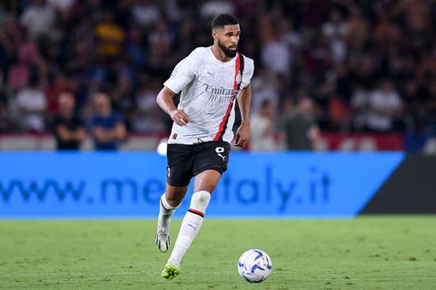 Reuben Loftus Cheek playing for AC Milan against Bologna in Serie A | Imago