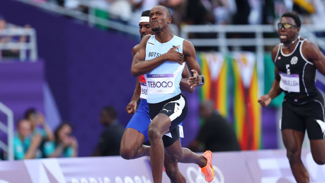 Letsile Tebogo reveals how a loud Noah Lyles fan inspired him to knock the American to the ground at the Olympics