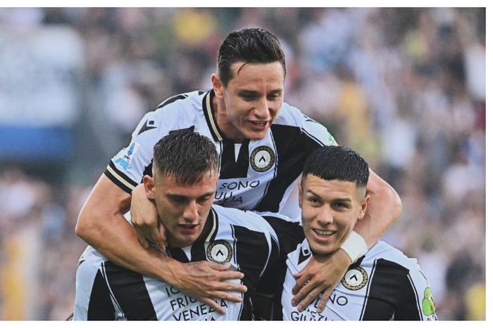 Udinese seal first victory of the season