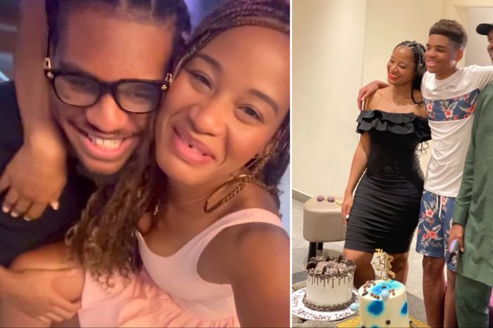 Super Eagles of Nigeria legend Nwankwo Kanu celebrates his son Kachi on his 18th birthday.