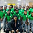 Nigeria u-20 women's team depart for Poland || Image credit: Ibukun Aluko (X)