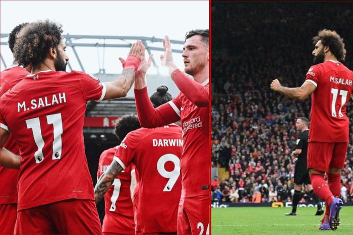 Liverpool 2-1 West Ham || Image via @LFC on Twitter